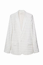 Sharon Newman The Young and The Restless White Embellished Blazer