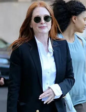 Sharper 2023 Julianne Moore Black Blazer