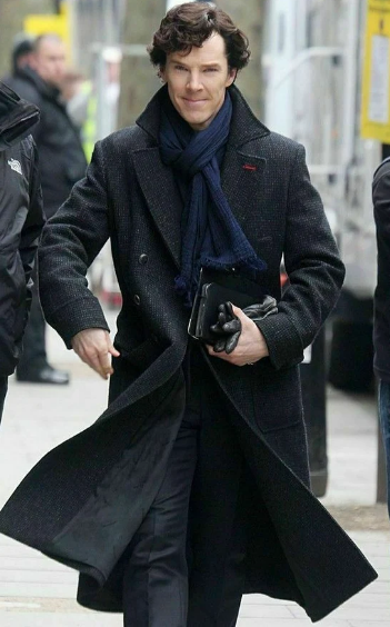 Sherlock Holmes Benedict Cumberbatch Wool Coat