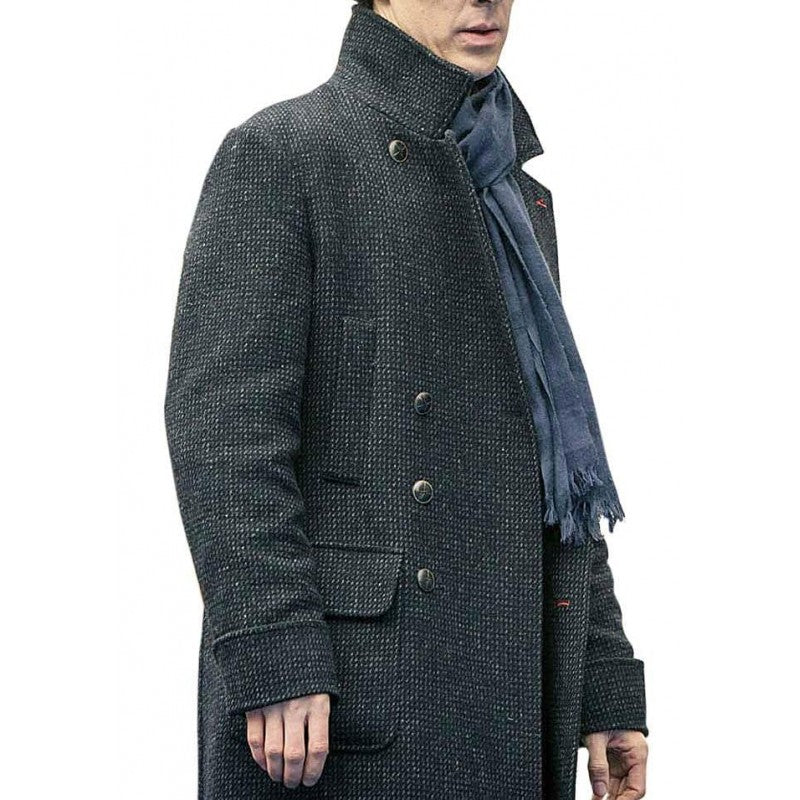 Sherlock Holmes Leather Coat