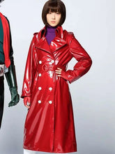 Minami Hamabe Shin Kamen Rider Red Leather Coat