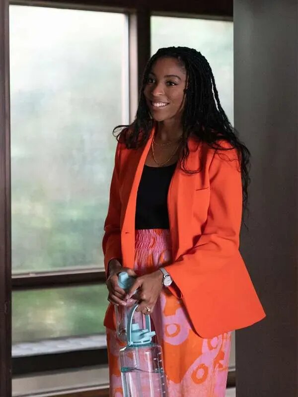 Shrinking 2023 Jessica Williams Orange Blazer