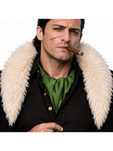 Sir Crocodile One Piece Anime Cosplay Costume Desert King Full Set Coat Cape Halloween Convention Wear