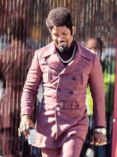 They Cloned Tyrone 2023 Jamie Foxx Purple Trench Coat