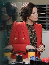 So Help Me Todd Marcia Gay Harden Red Blazer