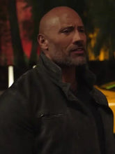 Ballers Dwayne Johnson Suede Leather Jacket