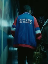 Hustle 2022 Adam Sandler 76ers Jacket