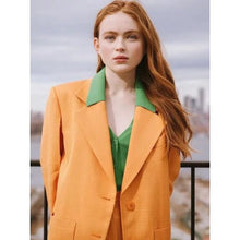 Stranger Things S04 Sadie Sink Orange Blazer