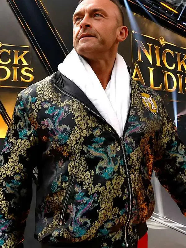 Nick-Aldis-Black-Bomber-Jacket
