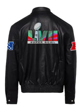 Super Bowl LVII Bomber Leather Jacket