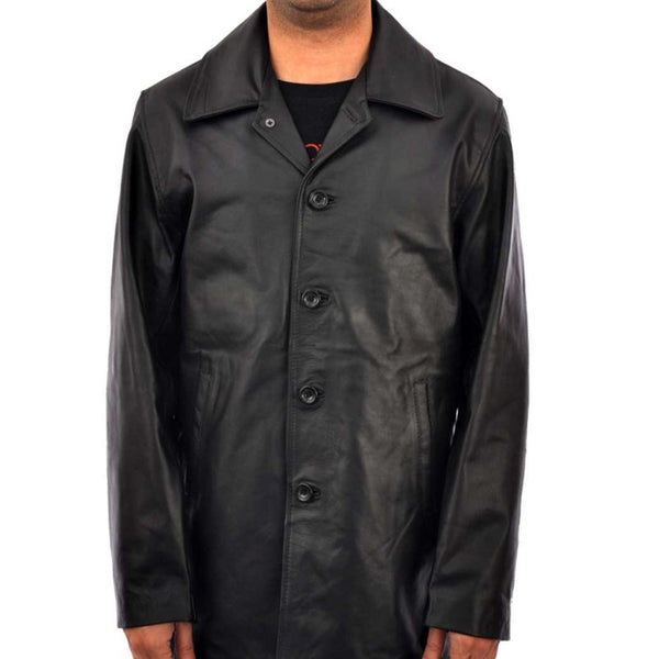 Supernatural Dean Winchester Black Leather Coat