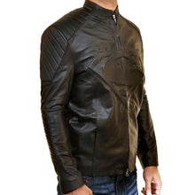 Superman Smallville Black Leather Jacket