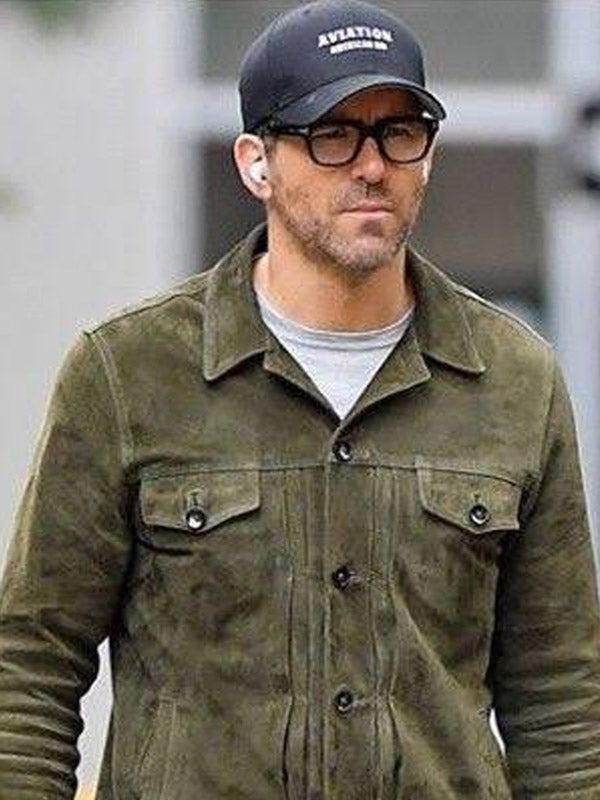 Welcome to Wrexham Ryan Reynolds Green Jacket