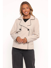 Tailored Short Trench Blazer