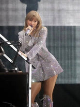 Taylor Swift Eras Tour Silver Blazer