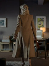 Ted Lasso S03 Hannah Waddingham Brown Wool Coat