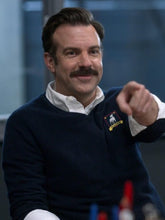 Ted Lasso S03 Jason Sudeikis Black Sweater