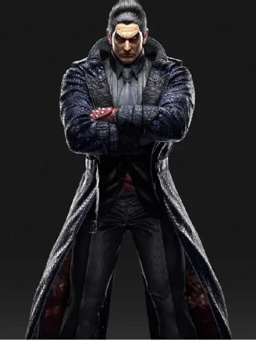 Tekken 8 Kazuya Mishima Leather Coat