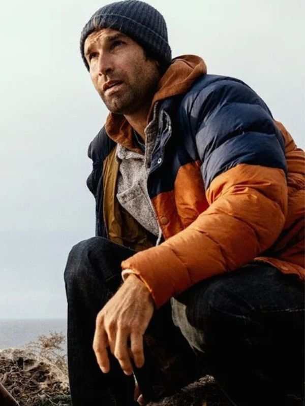 The Climb 2023 Chris Sharma Orange Puffer Jacket