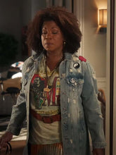  The Equalizer Season 3 Aunt Vi Denim Jacket