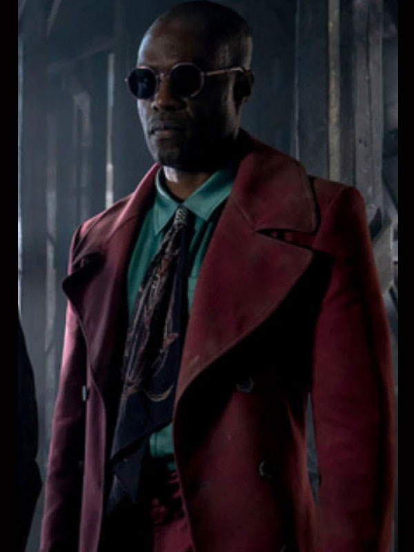 The Matrix 4 Morpheus Trench Coat