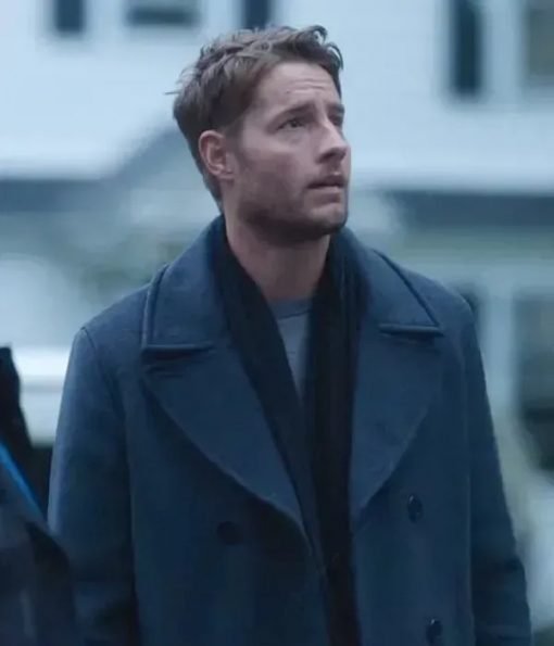 The Noel Diary 2022 Justin Hartley Grey Coat