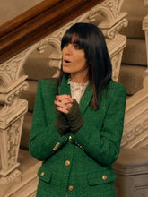 The Traitors Claudia Winkleman Green Blazer