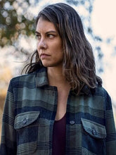 The Walking Dead S10 Maggie Rhee Plaid Jacket