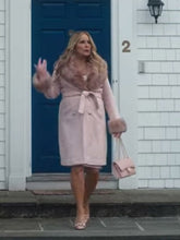 The Watcher Jennifer Coolidge Pink Fur Coat