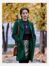 The Wedding Veil Inspiration 2023 Kacey Rohl Green Coat