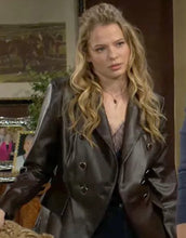 The Young And The Restless 2023 Allison Lanier Leather Blazer