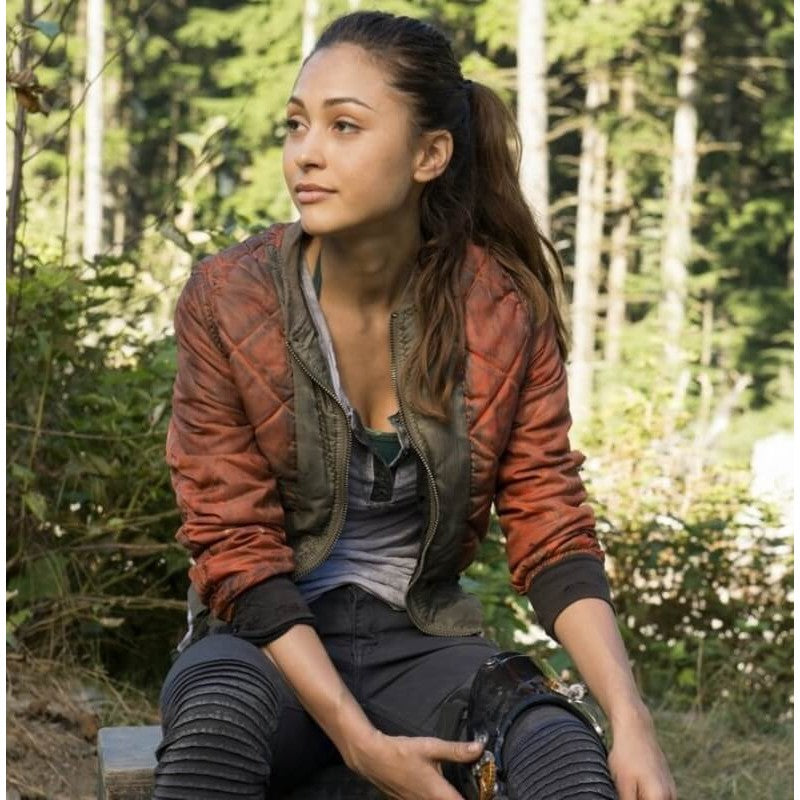 The 100 Raven Reyes Bomber Jacket