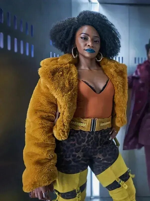 They Cloned Tyrone 2023 Teyonah Parris Jacket