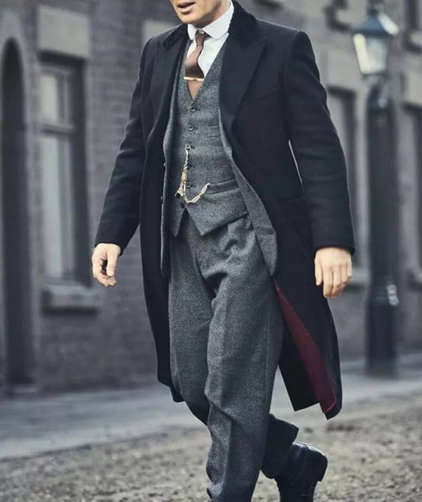 Thomas Shelby Peaky Blinders Grey Suit