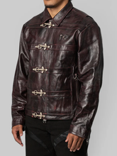 Thug Club Black Bio Soldier Leather Jacket