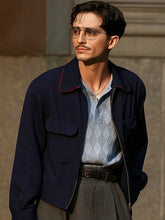 Marty Supreme blue jacket