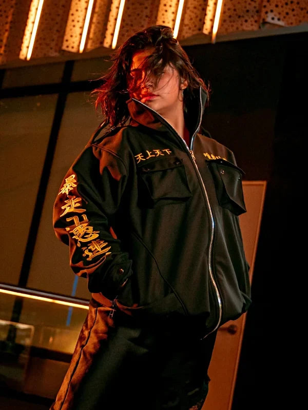 Tokyo-Revengers-Toman-Oversized-Black-Bomber-Jacket