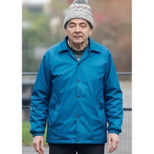 Man VS Baby Trevor Bingley Blue Jacket