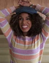 UnPrisoned 2023 Kerry Washington Striped Sweater