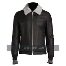 Dobbis Essence Shearling-Trimmed Leather Jacket