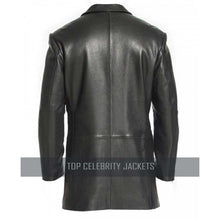 Three Button Front Closure Men Lambskin Jacket