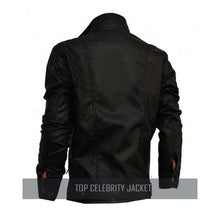 Classic Rider New Men's Double Zipper Motorcycle Biker Leather Jacket