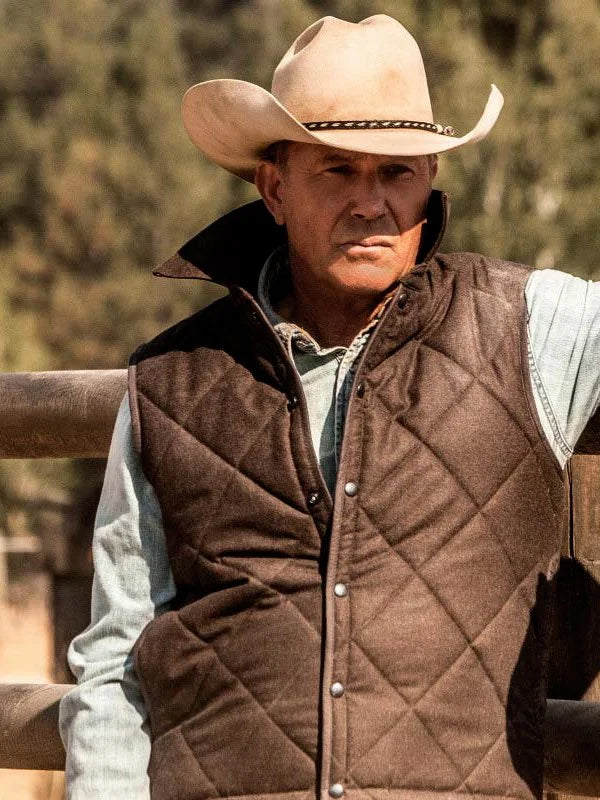 Kevin Costner Yellowstone John Dutton Vest