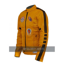 Kill Bill Men's Women's Uma Yellow Bride Motorcycle Biker Unisex Leather Jacket