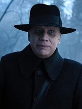 Wednesday Uncle Fester 2022 Black Coat