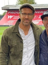 Welcome to Wrexham Ryan Reynolds Green Jacket