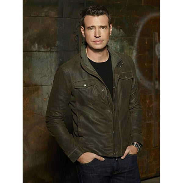 Whiskey Cavalier Will Chase Brown Leather Jacket