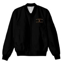 Yellowstone Dutton Ranch Black Bomber Jacket