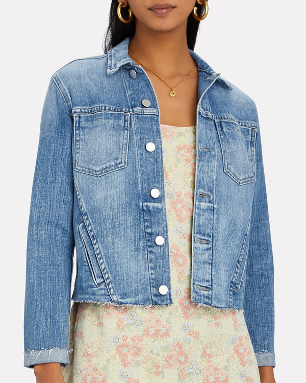 Victoria Pedretti You Love Quinn Blue Denim Jacket