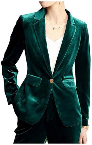 Victoria Pedretti You S02 Ep02 Love Quinn Green Velvet Blazer